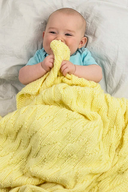 Free Pattern Friday: Ripples Baby Blanket