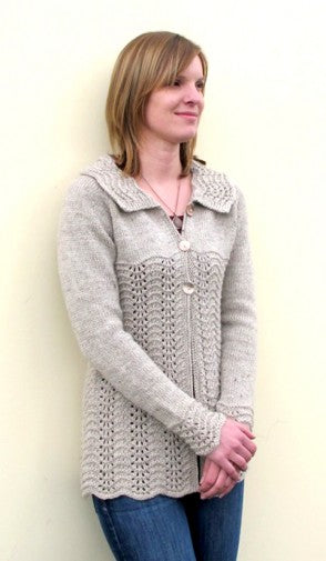 1307 Easy Lace Cardigan