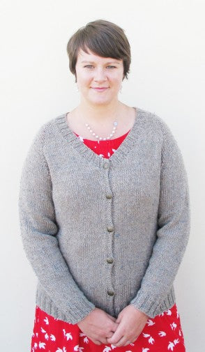 287 Plus Size Neck Down Cardigan for Women