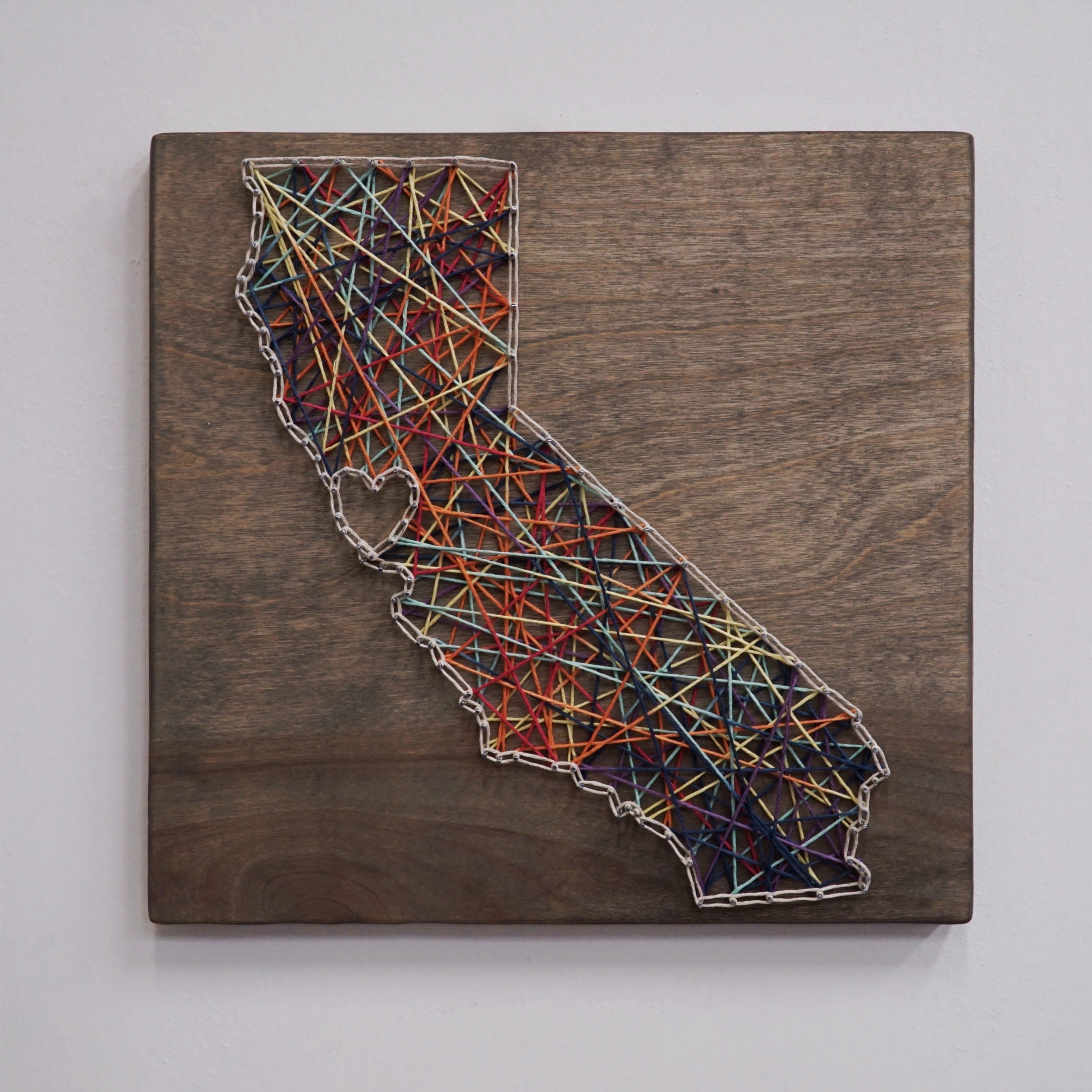 California Art with Heart 6x6 in