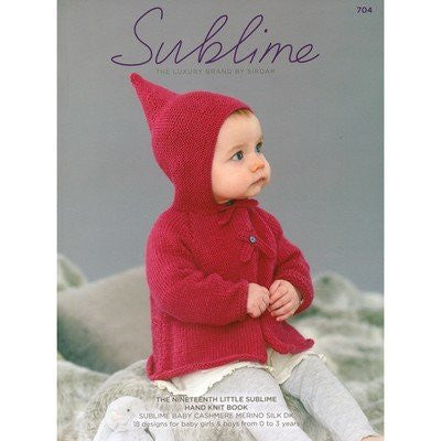 Sublime 704 The Nineteenth Little Sublime Hand Knit Book