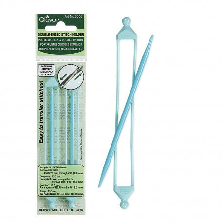 Clover 3006 Double Ended Stitch Holder, Medium