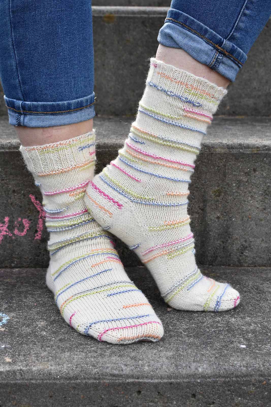 Free Pattern Friday: Hopscotch Socks — ImagiKnit