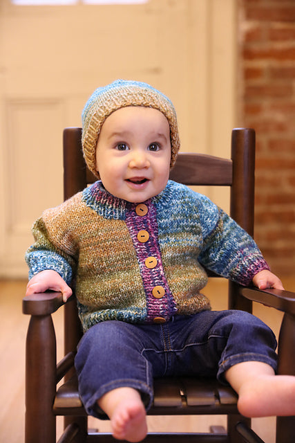 Free Pattern Friday: Baby Cardigan and Hat