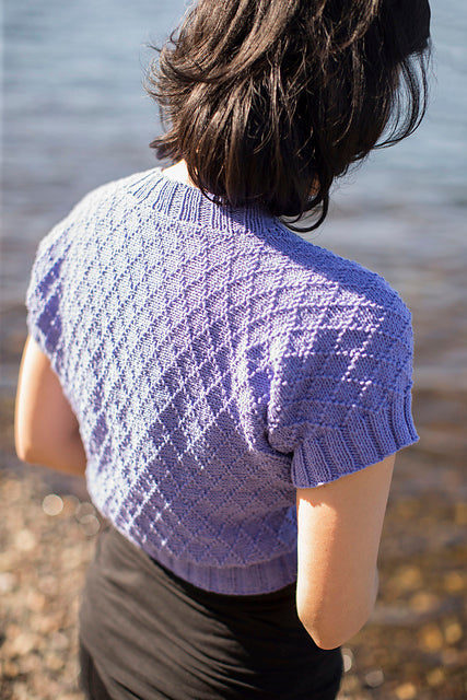 Free Pattern Friday: Diamond Bolero Shrug