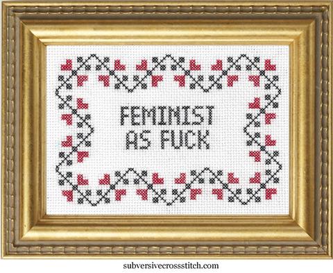 Subversive Cross Stitch Kits