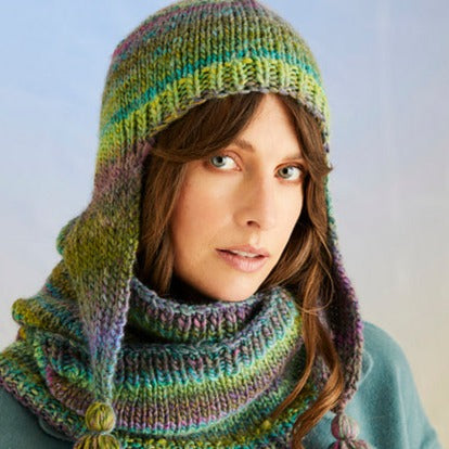 Anemone Hat and Snood Kit