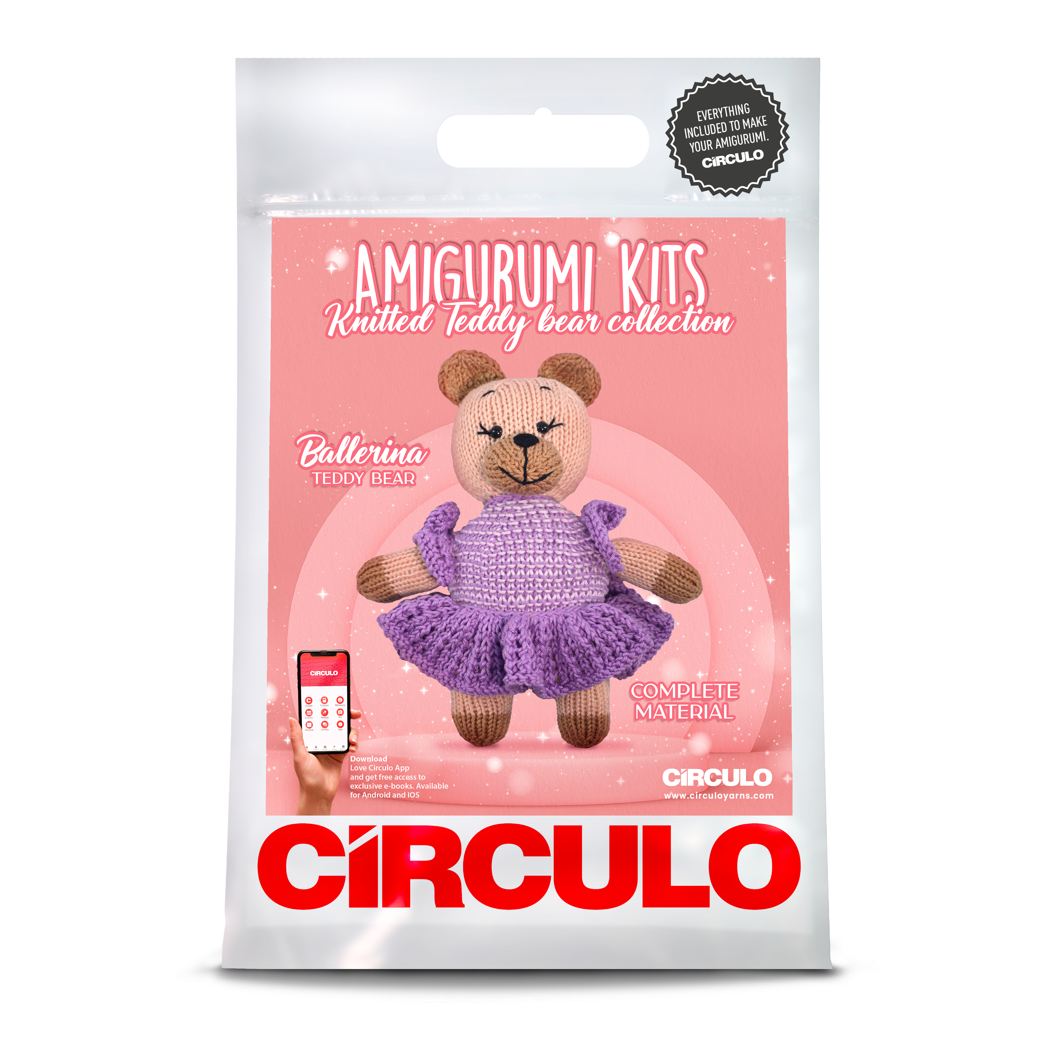 Amigurumi Kits (Knitted Teddy Bear Collection)
