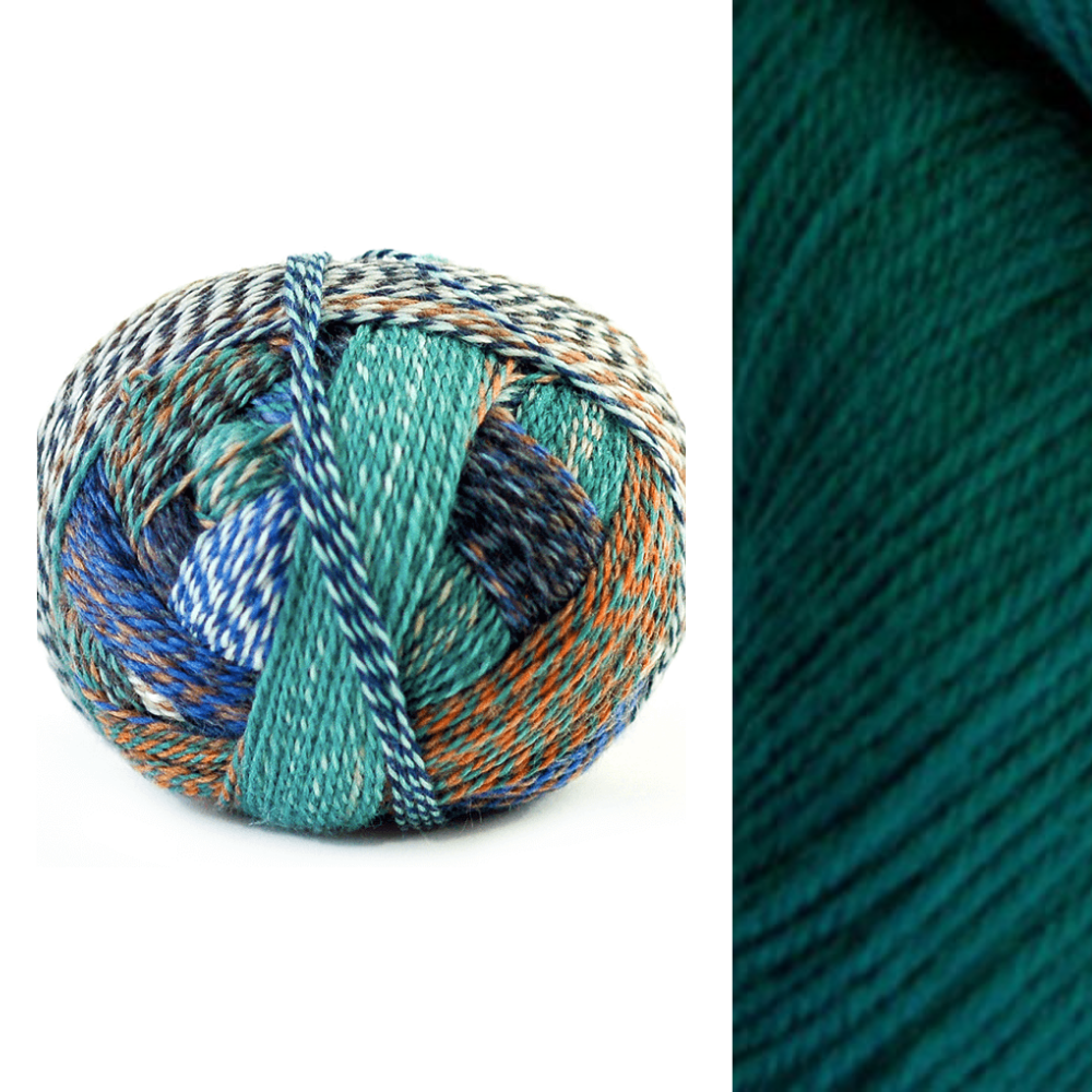 Woven Checks Skinny Scarf Kit