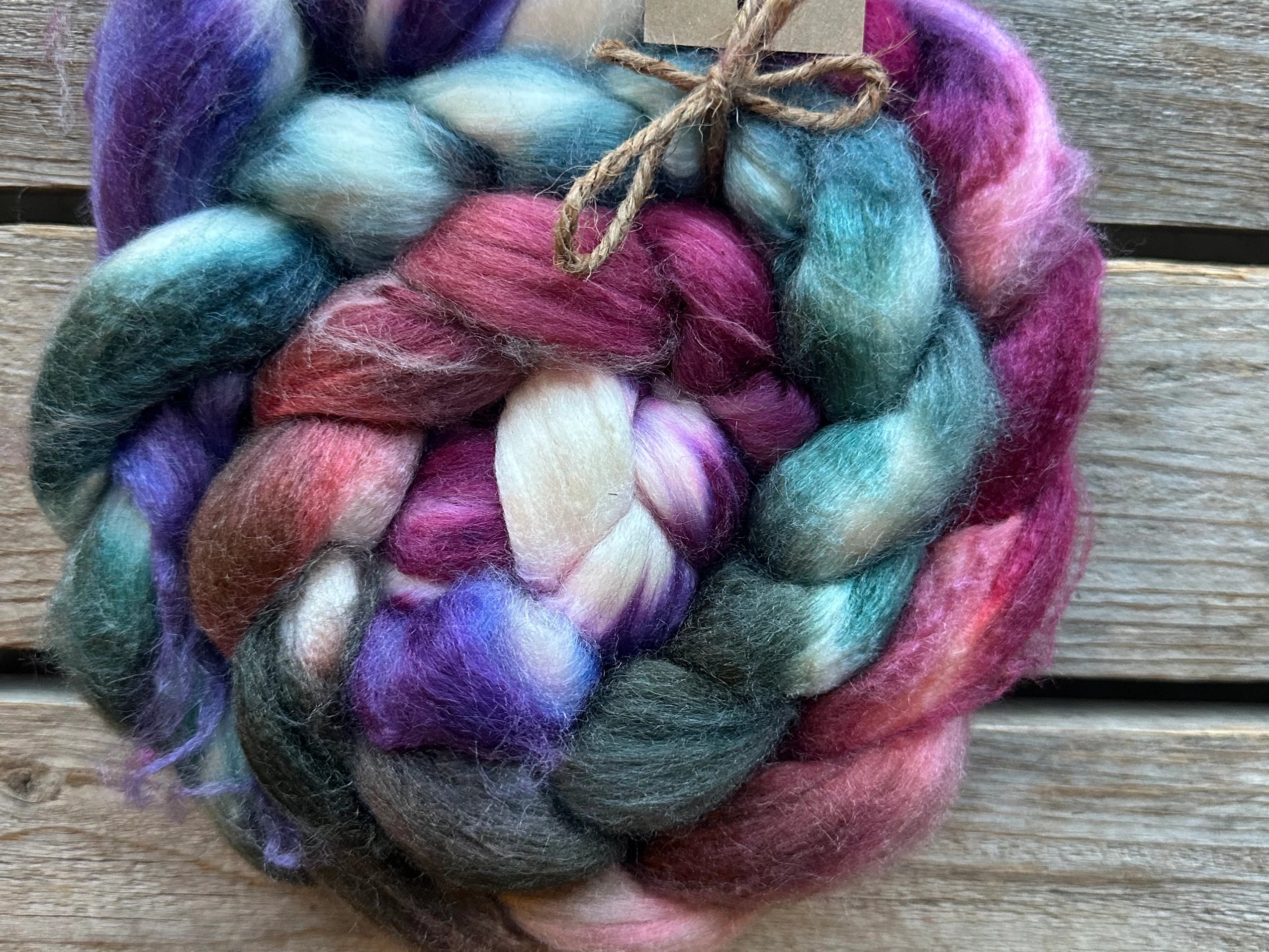 Merino Silk Roving Braids (Koigu)