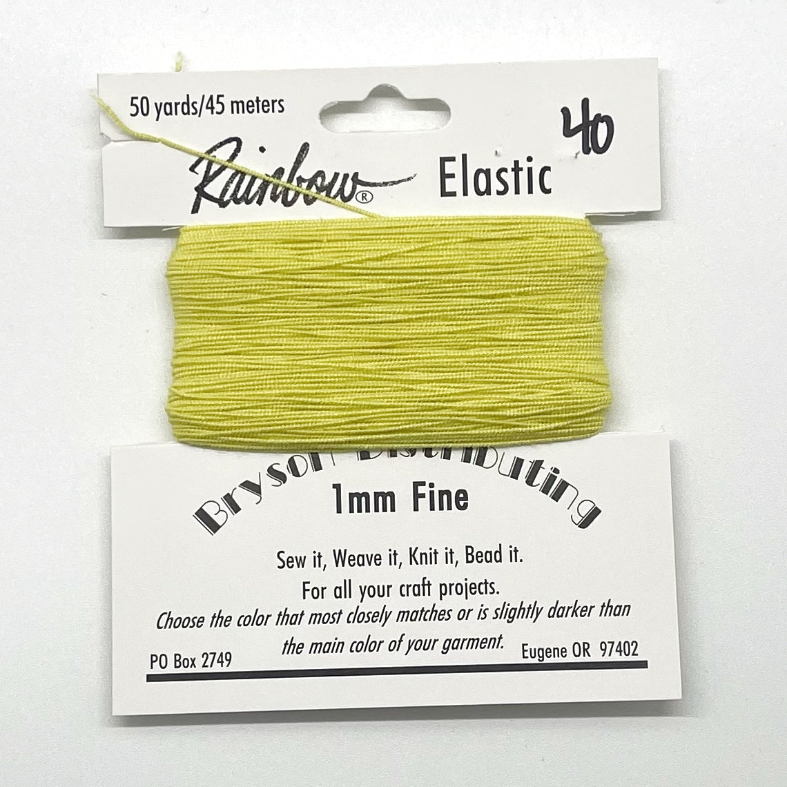 Rainbow Elastic (1 mm)