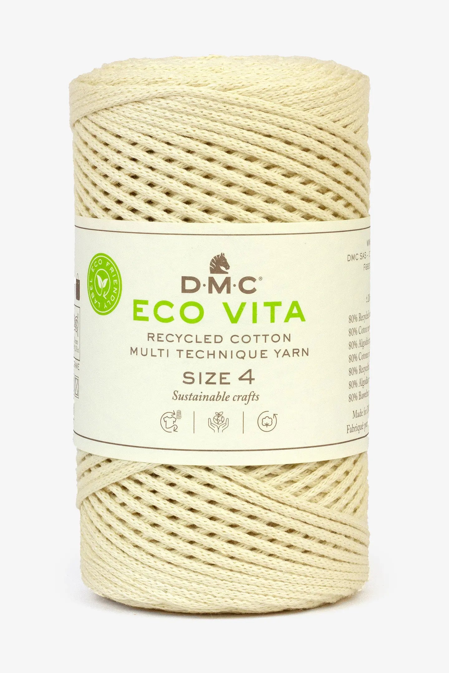 Eco Vita Recycled Cotton Size 4