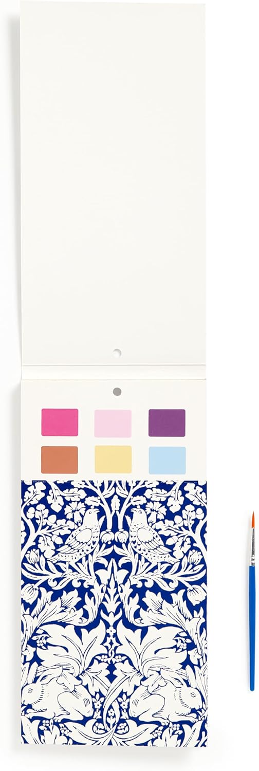 Galison Paint-in Print Set (Set of 6 Paint-in Prints)