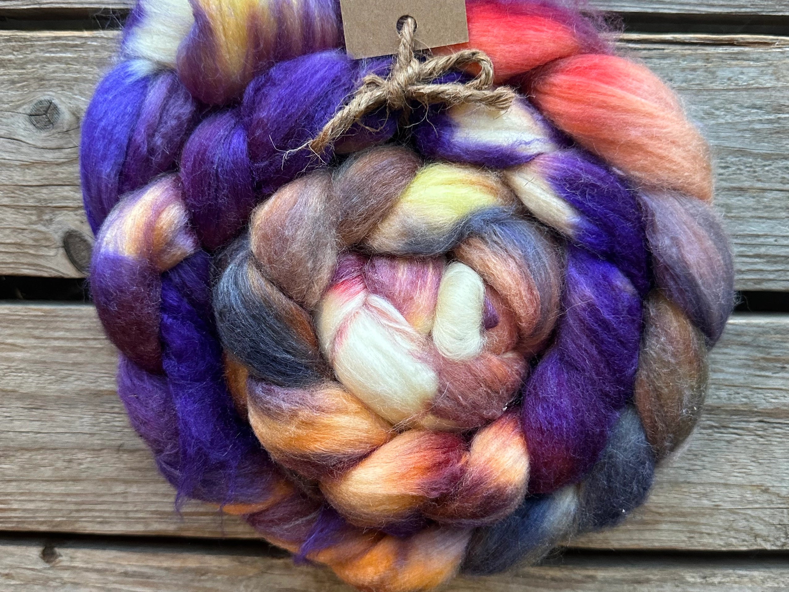 Merino Silk Roving Braids (Koigu)