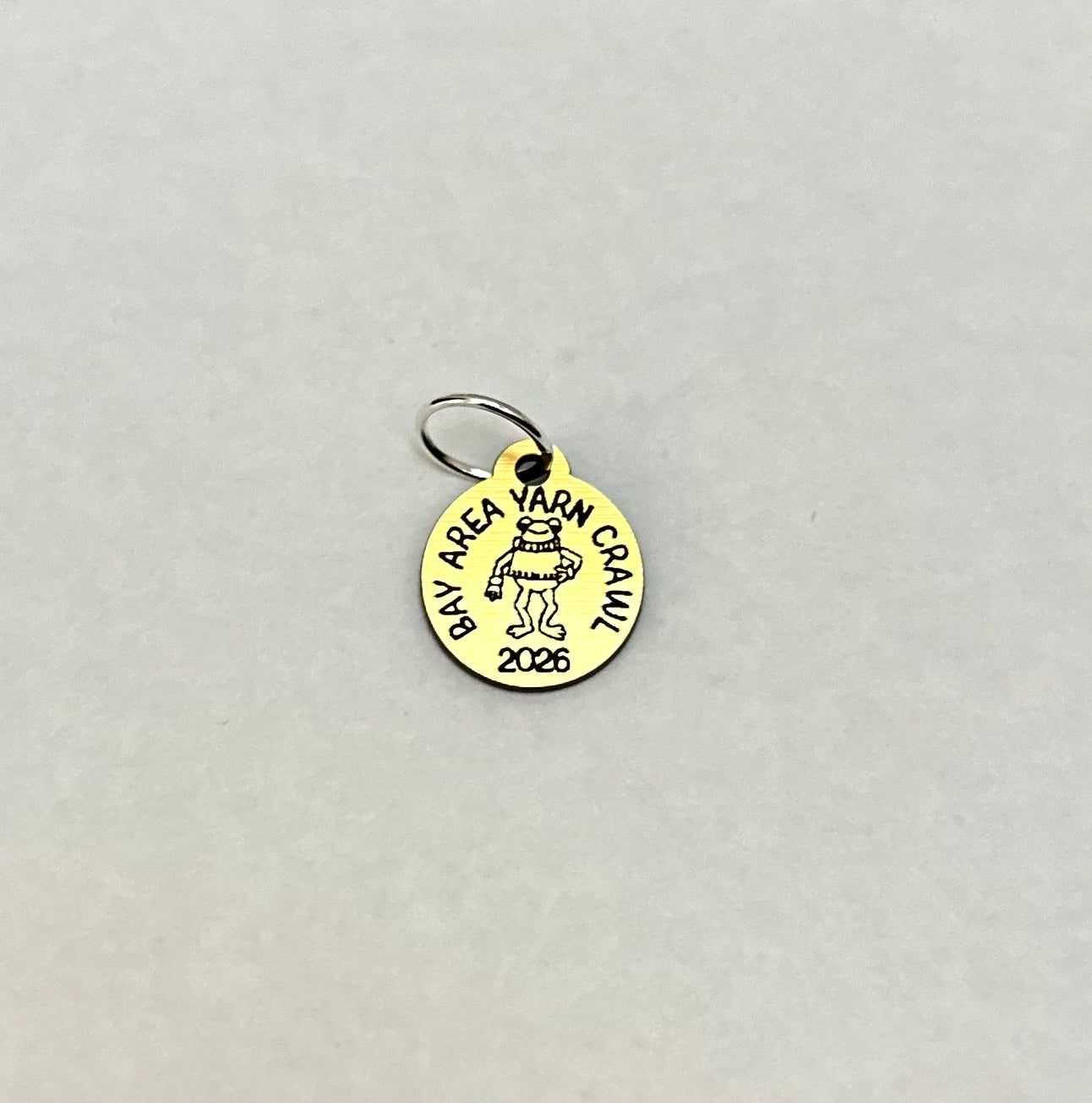 ANRTI Single Stitch Marker for the Bay Area Yarn Crawl 2026