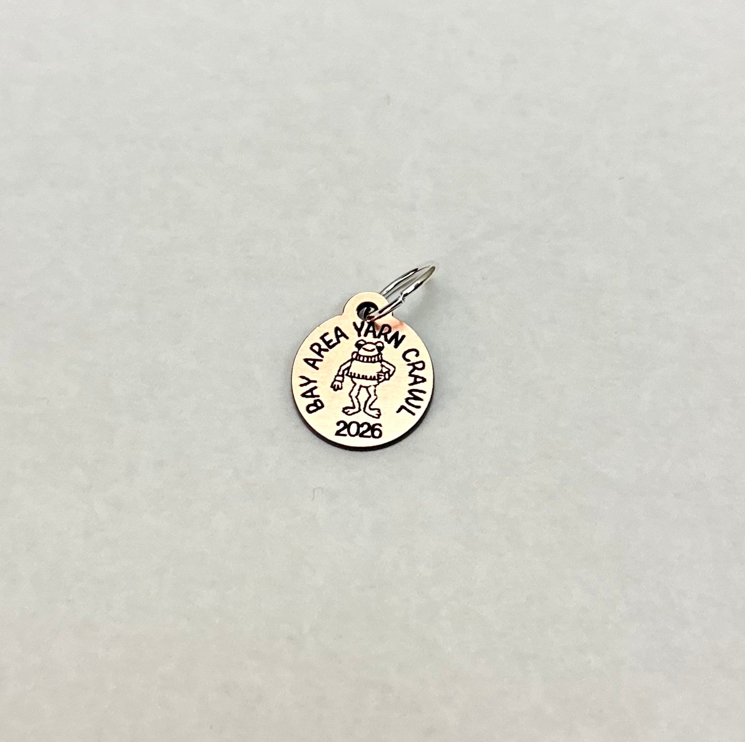 ANRTI Single Stitch Marker for the Bay Area Yarn Crawl 2026