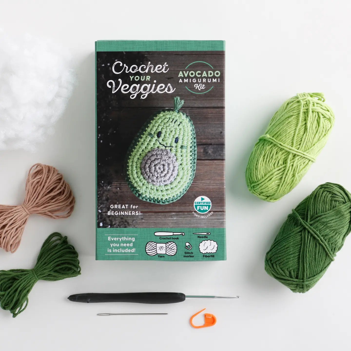 Crochet Your Veggies Amigurumi Kits