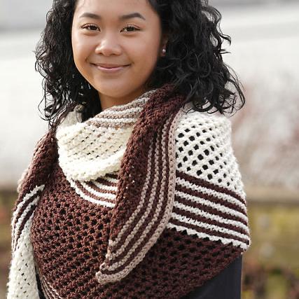 Rocky Road Shawl Kit