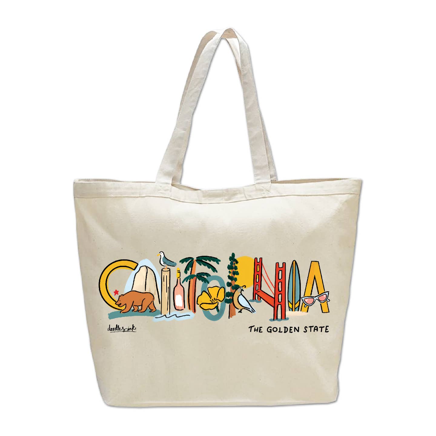 doodles.ink x SF Mercantile Tote Bags