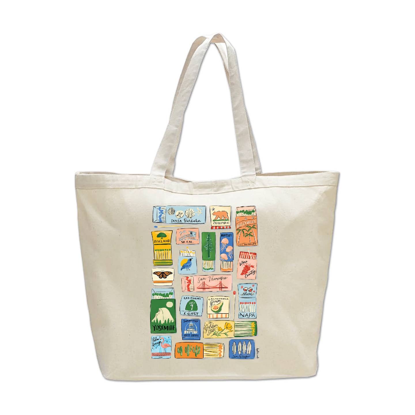 doodles.ink x SF Mercantile Tote Bags