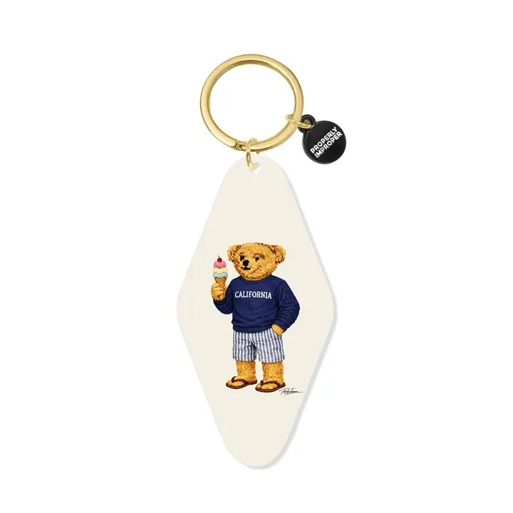 Properly Improper Motel Keychains