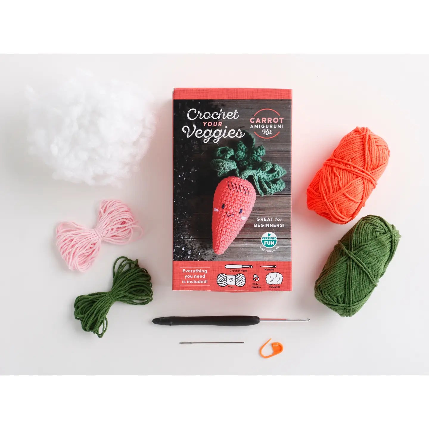 Crochet Your Veggies Amigurumi Kits