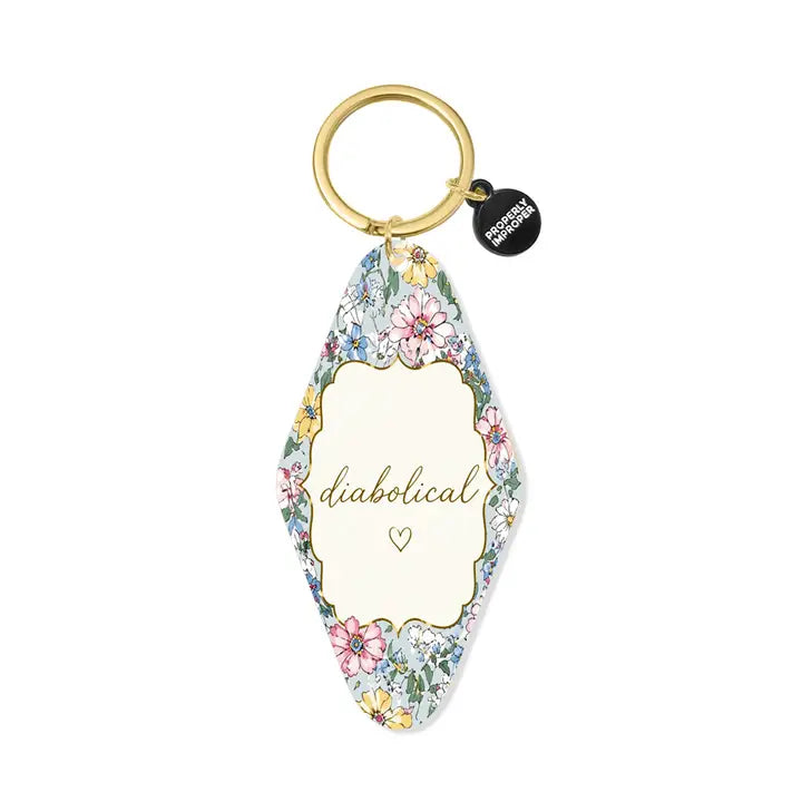 Properly Improper Motel Keychains
