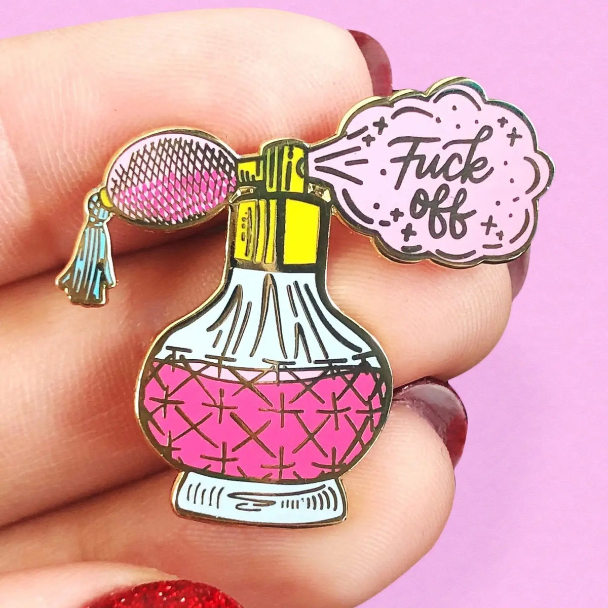 A Fink and Ink Enamel Pins — ImagiKnit