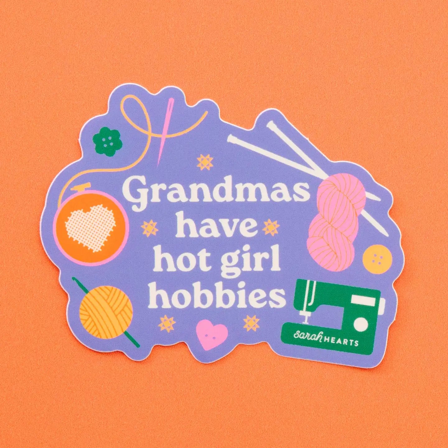 Sarah Hearts Stickers