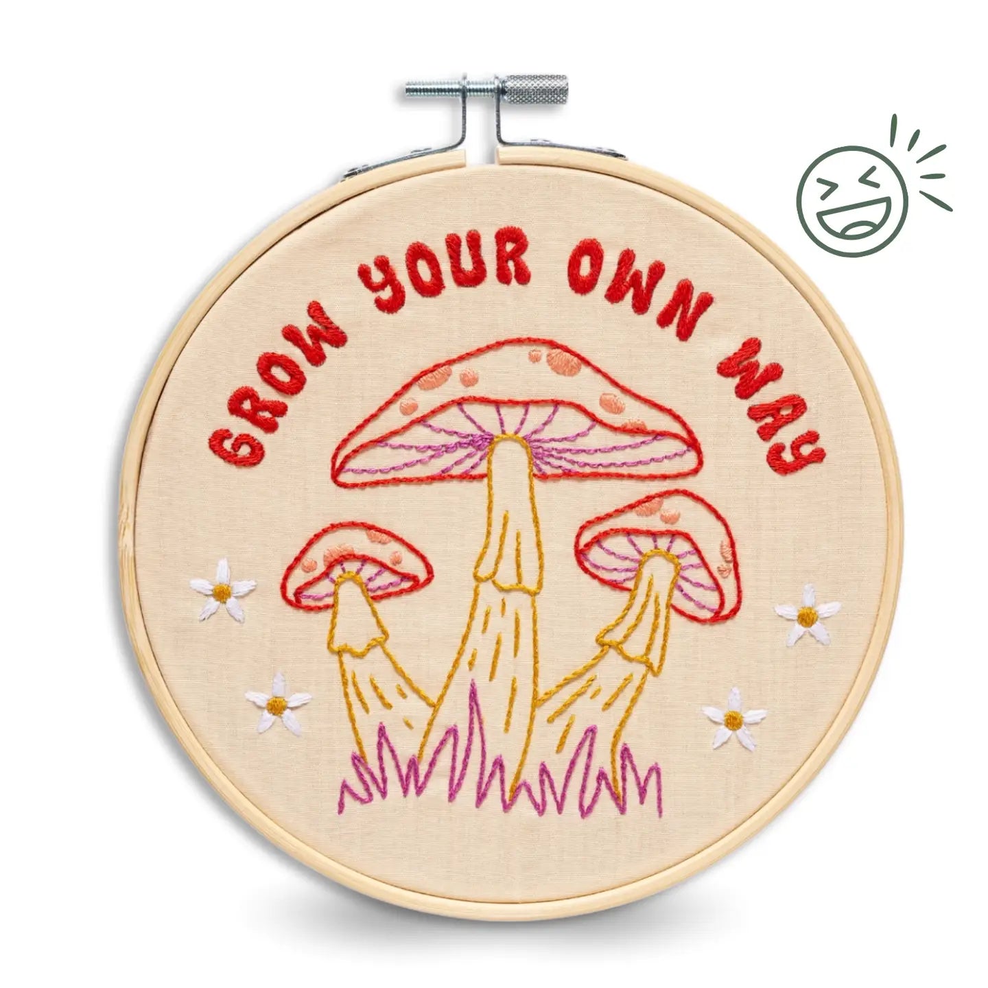 Funatic About Face Embroidery Kits