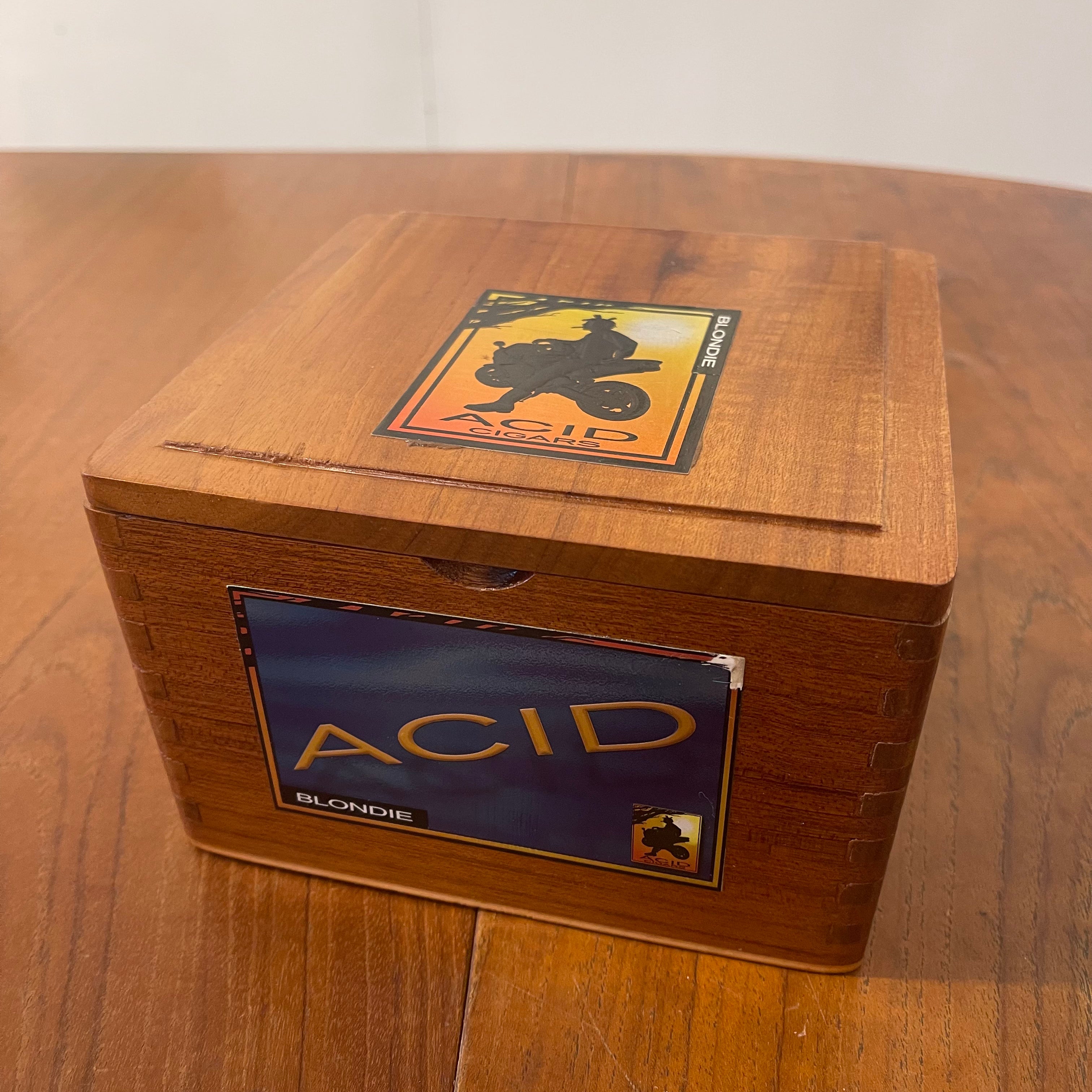 Dean Hood Project/Yarn Bowl - Acid Cigar Box