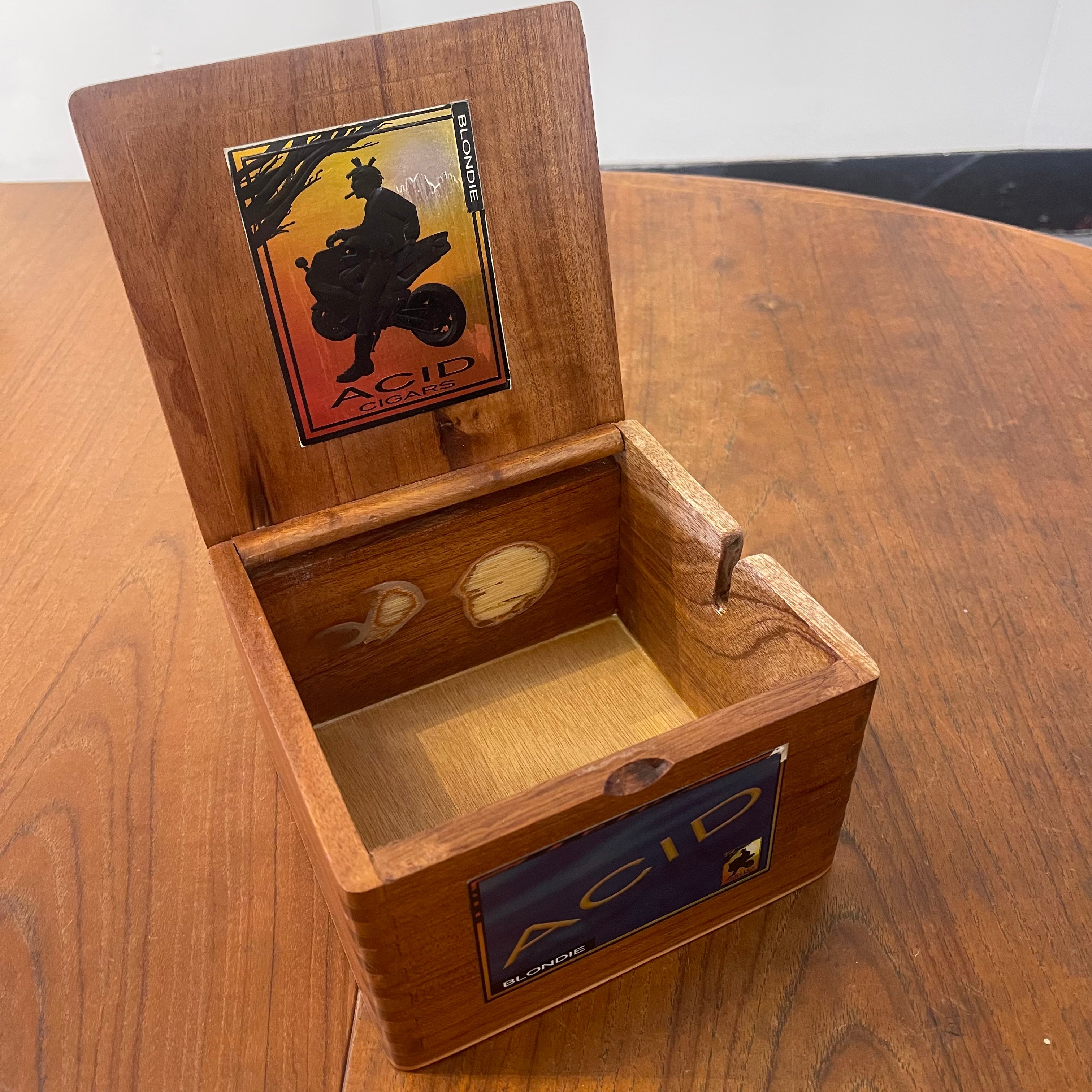 Dean Hood Project/Yarn Bowl - Acid Cigar Box