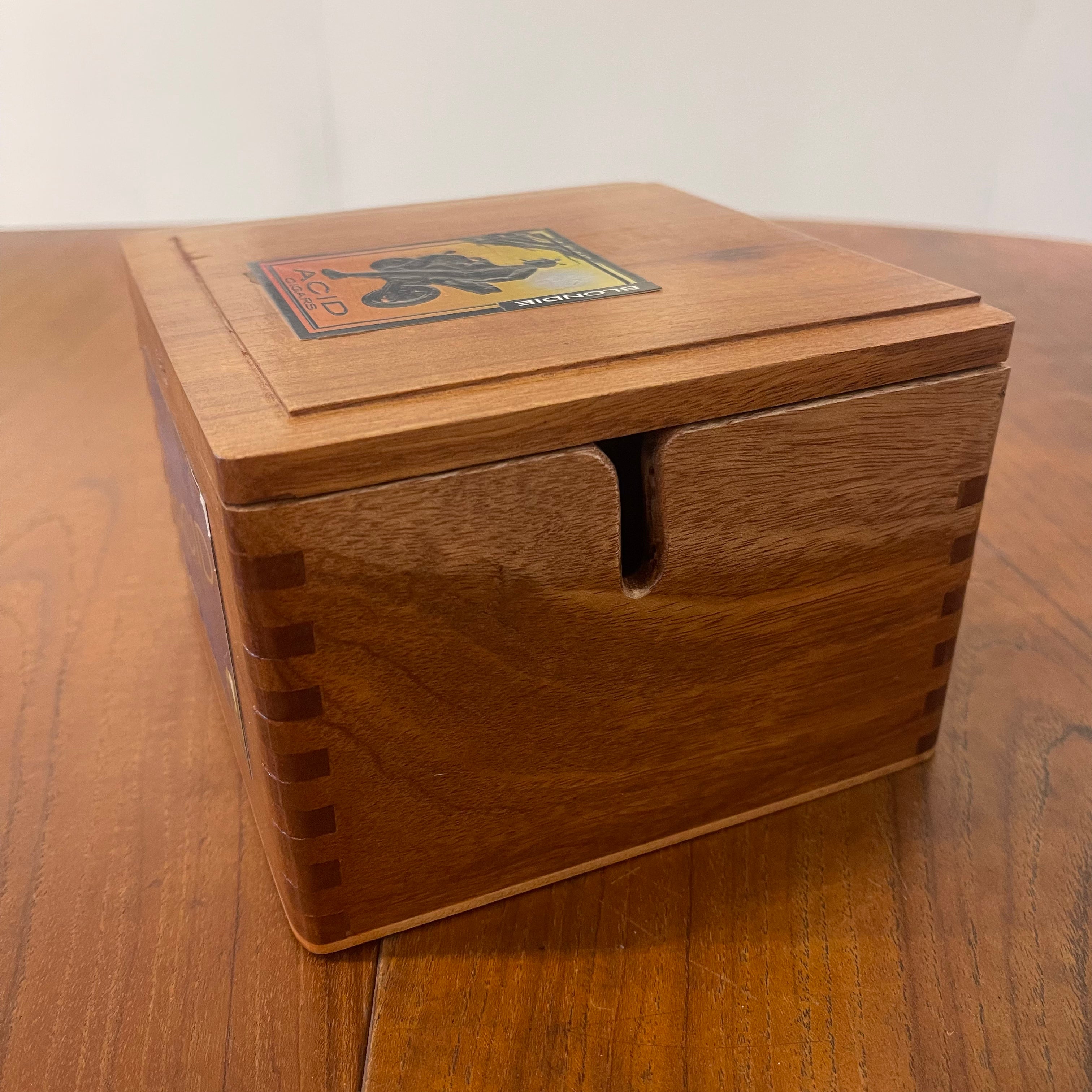Dean Hood Project/Yarn Bowl - Acid Cigar Box