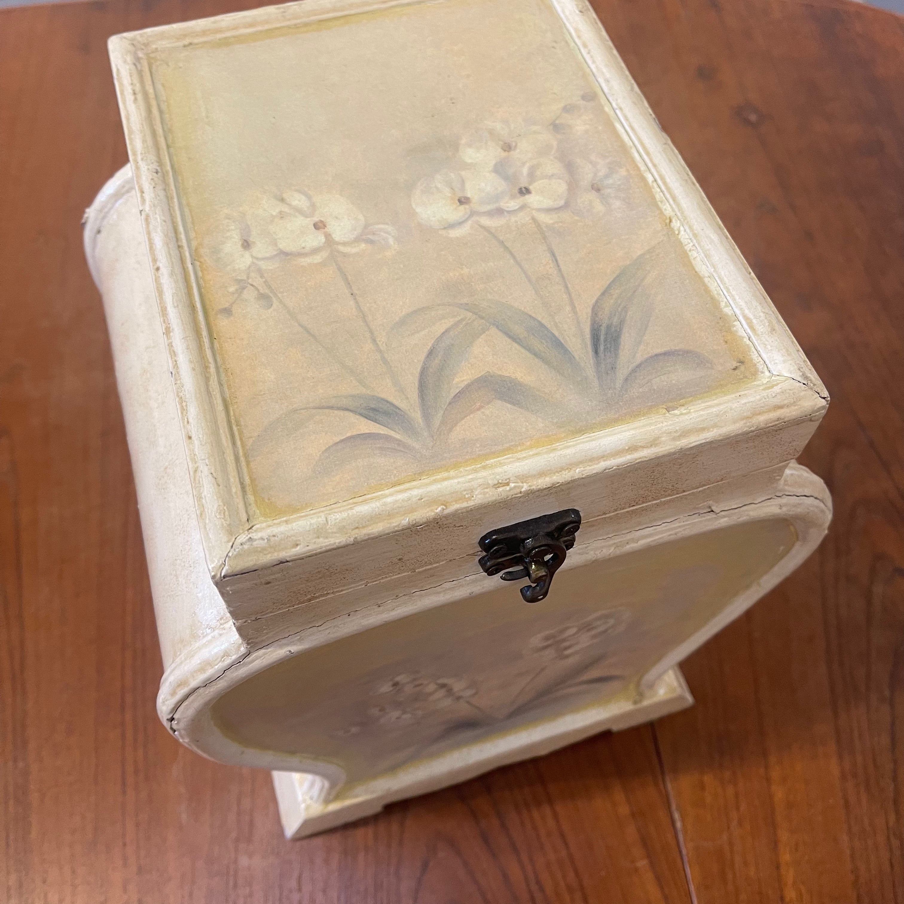 Dean Hood Project/Yarn Bowl - Tall Painted Box