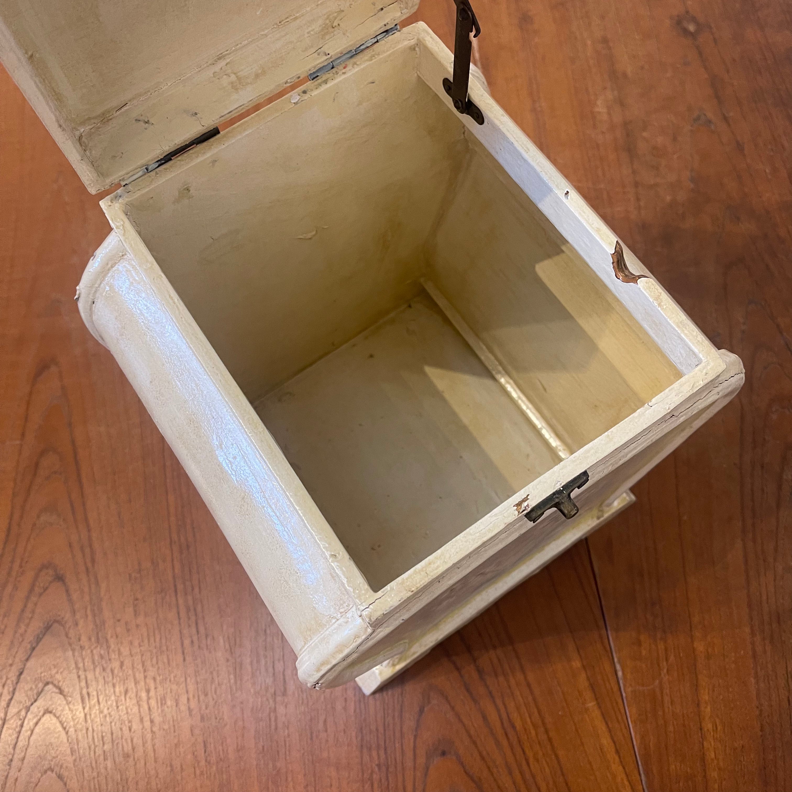 Dean Hood Project/Yarn Bowl - Tall Painted Box