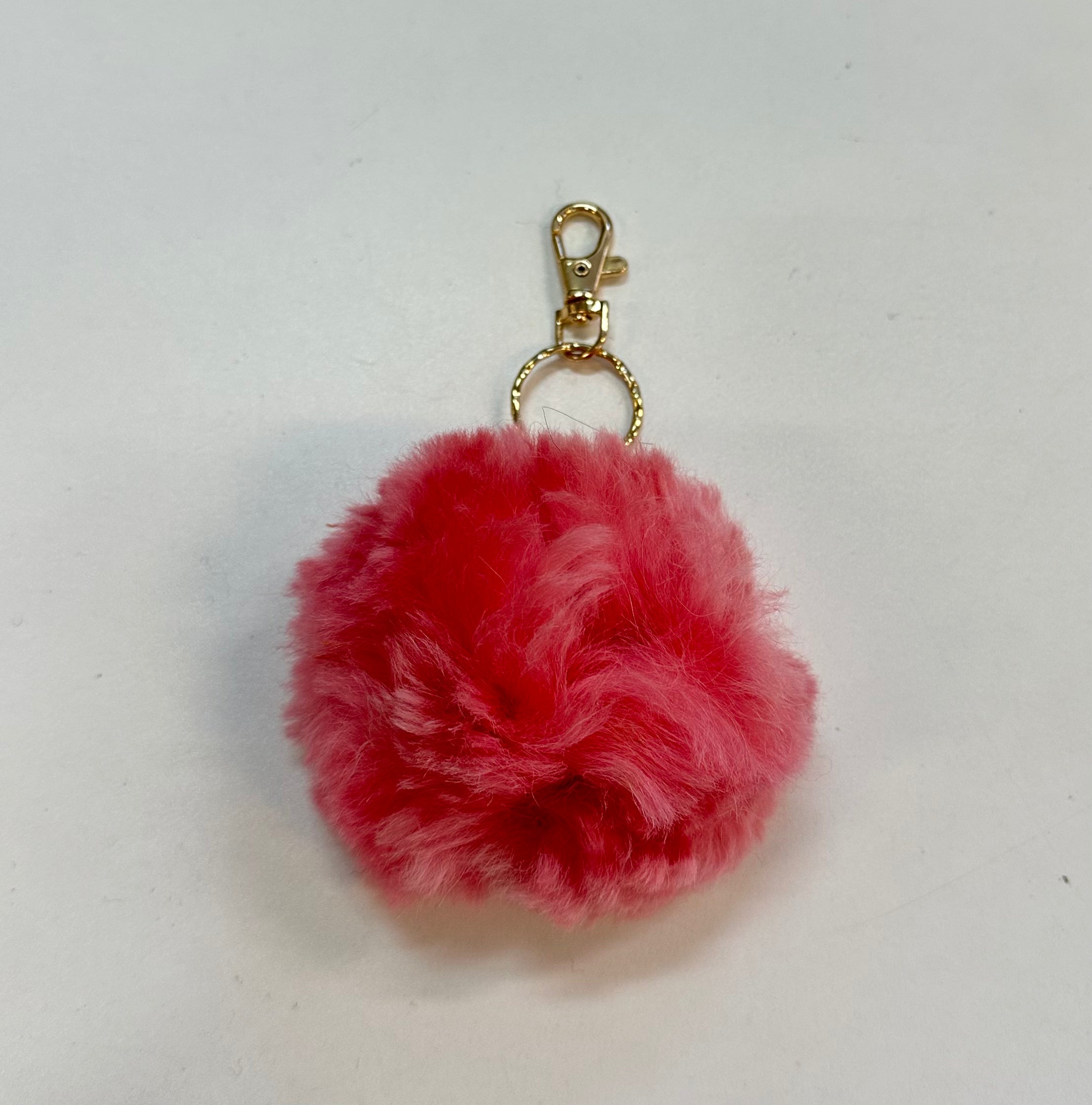 Alpaca Pom Keychain