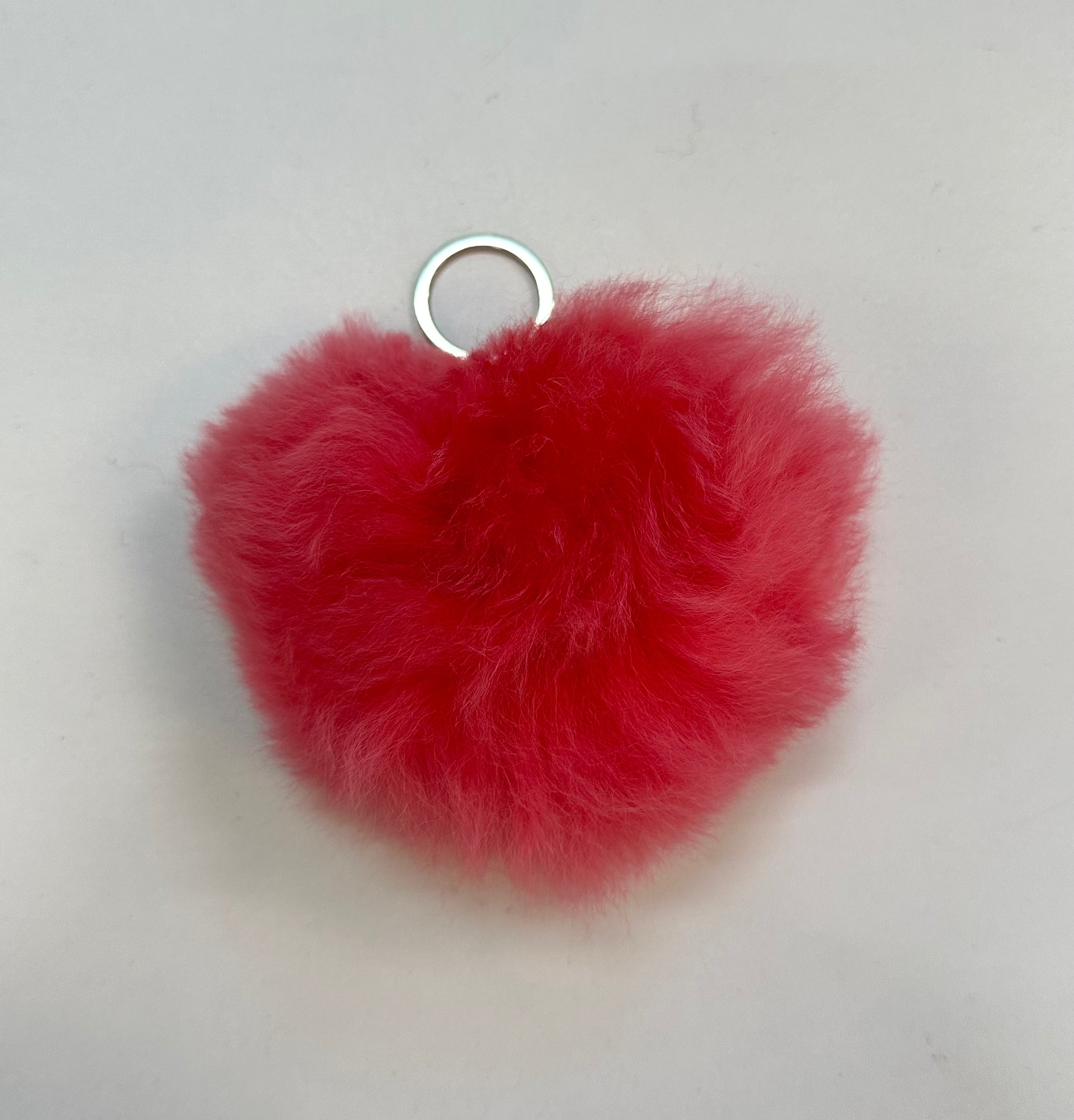 Alpaca Pom Keychain