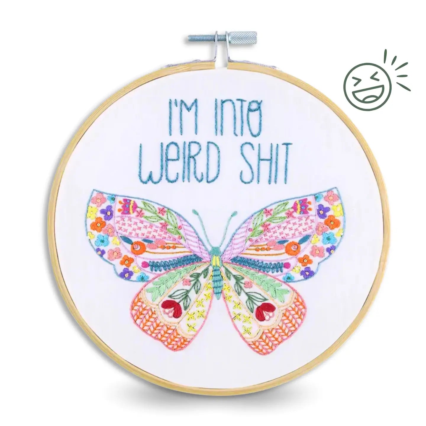 Funatic About Face Embroidery Kits