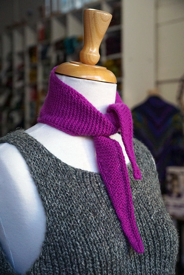 Sophie Scarf and Fixing Mistakes in Garter Stitch Class (San Francisco)