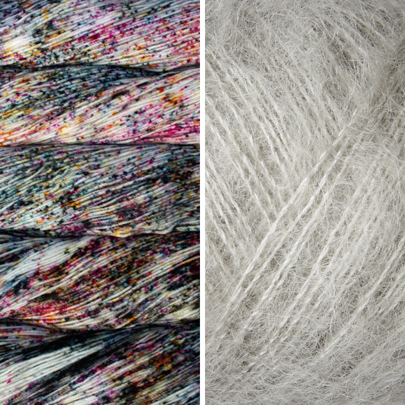 Blooming Crocus Eyelet Capelet Kit