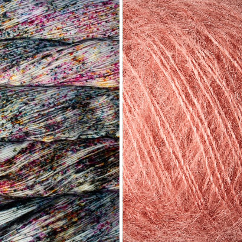 Blooming Crocus Eyelet Capelet Kit