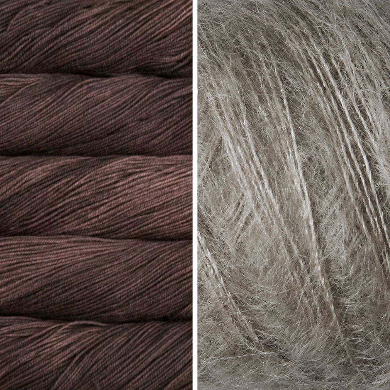 Blooming Crocus Eyelet Capelet Kit