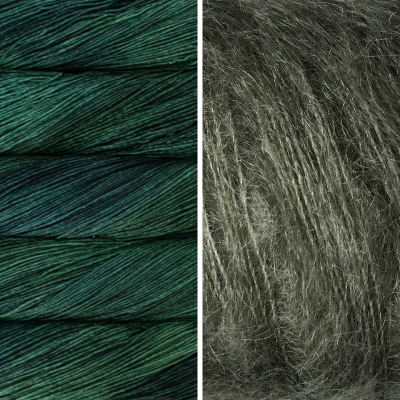 Blooming Crocus Eyelet Capelet Kit