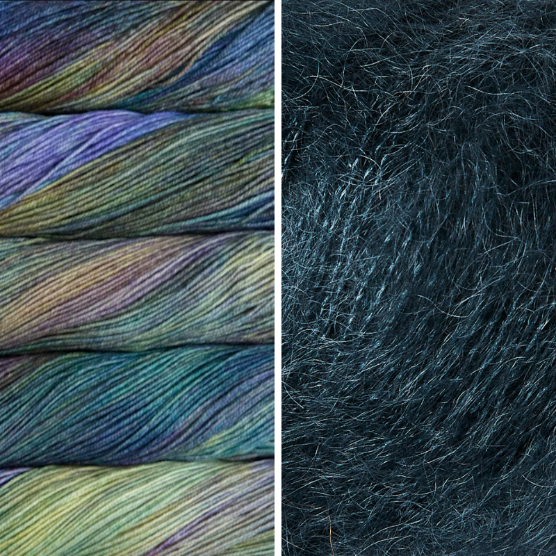 Blooming Crocus Eyelet Capelet Kit