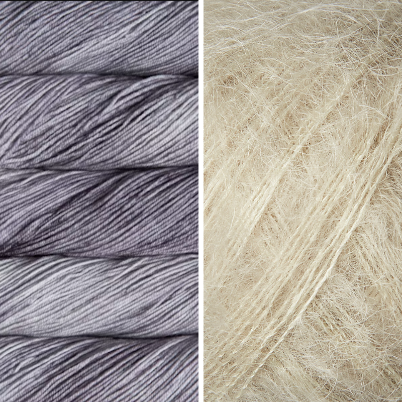 Blooming Crocus Eyelet Capelet Kit