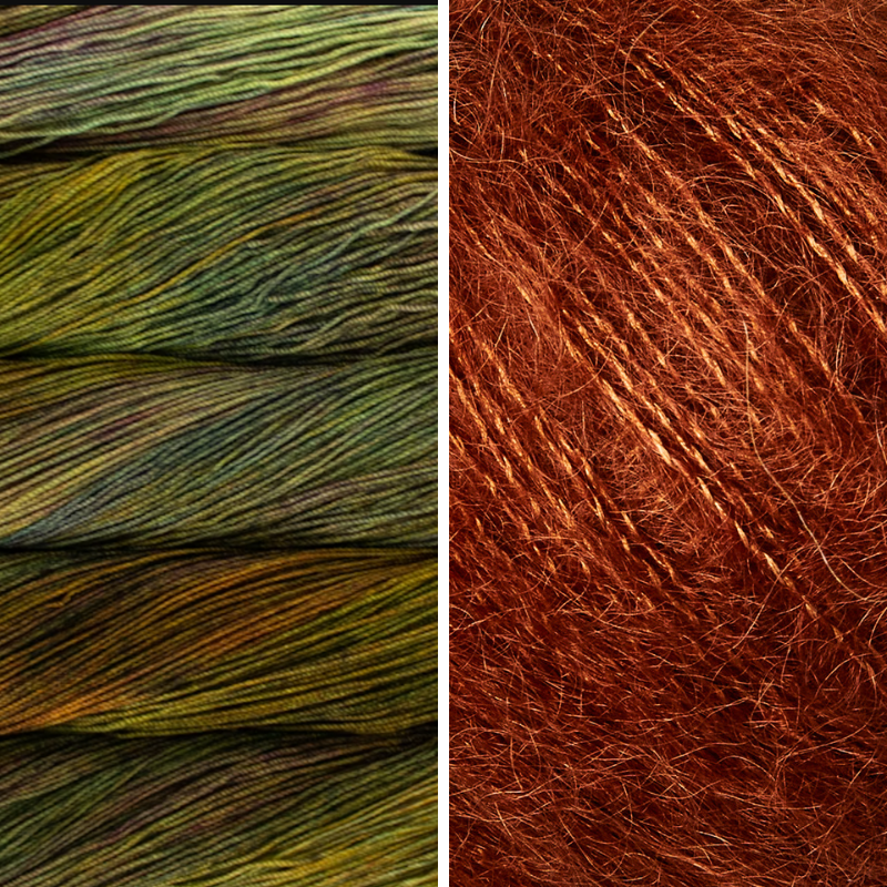 Blooming Crocus Eyelet Capelet Kit