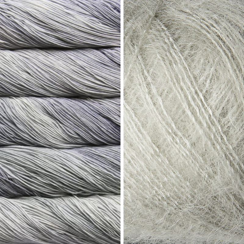 Blooming Crocus Eyelet Capelet Kit