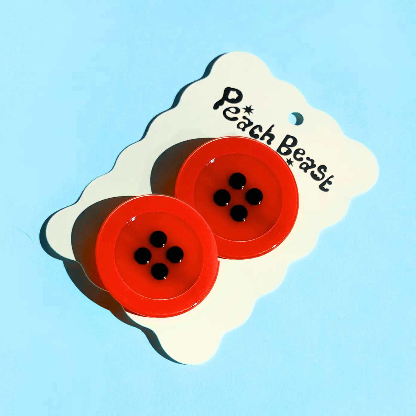 Peach Beast Hair Clip Sets