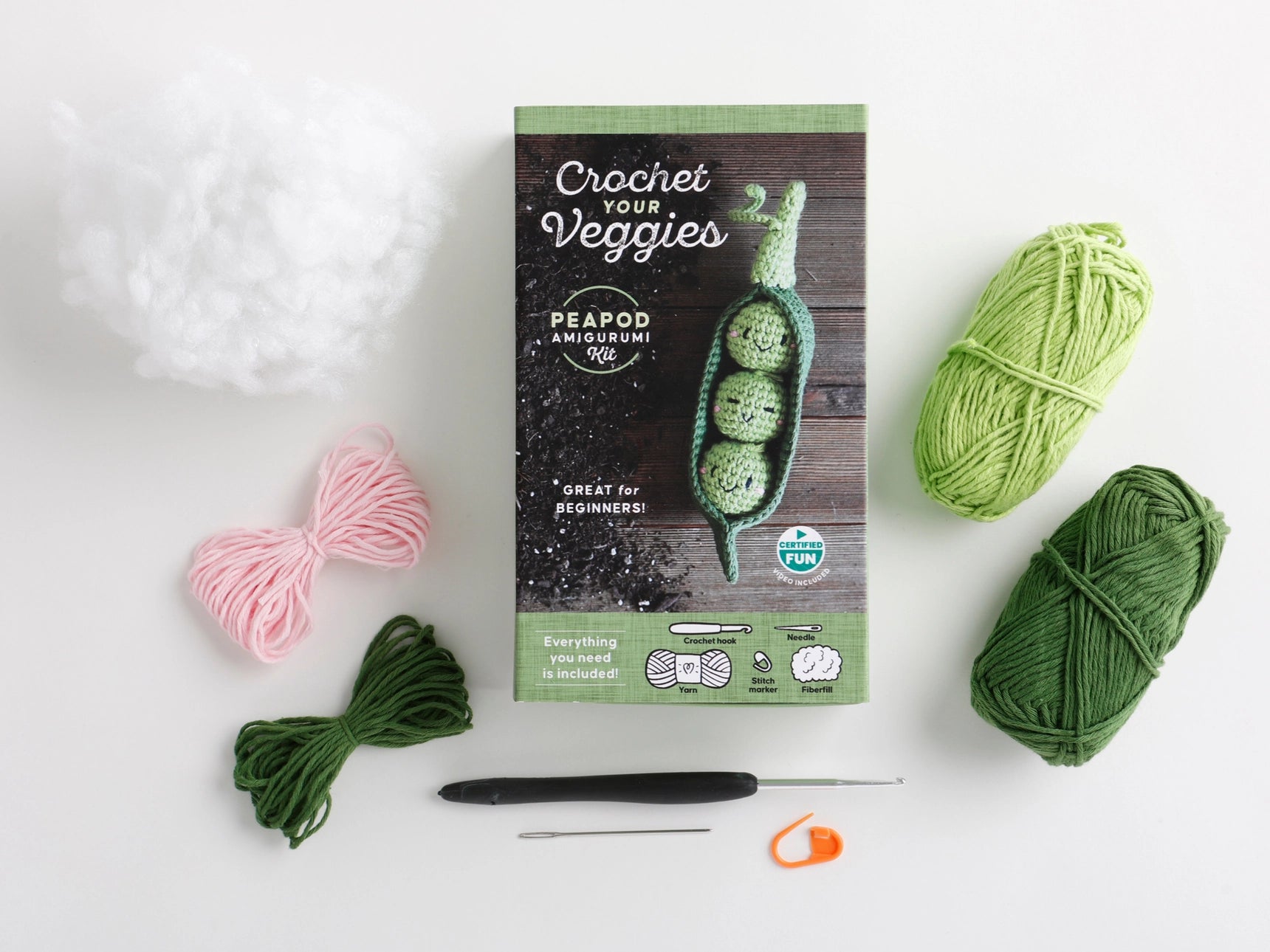 Crochet Your Veggies Amigurumi Kits