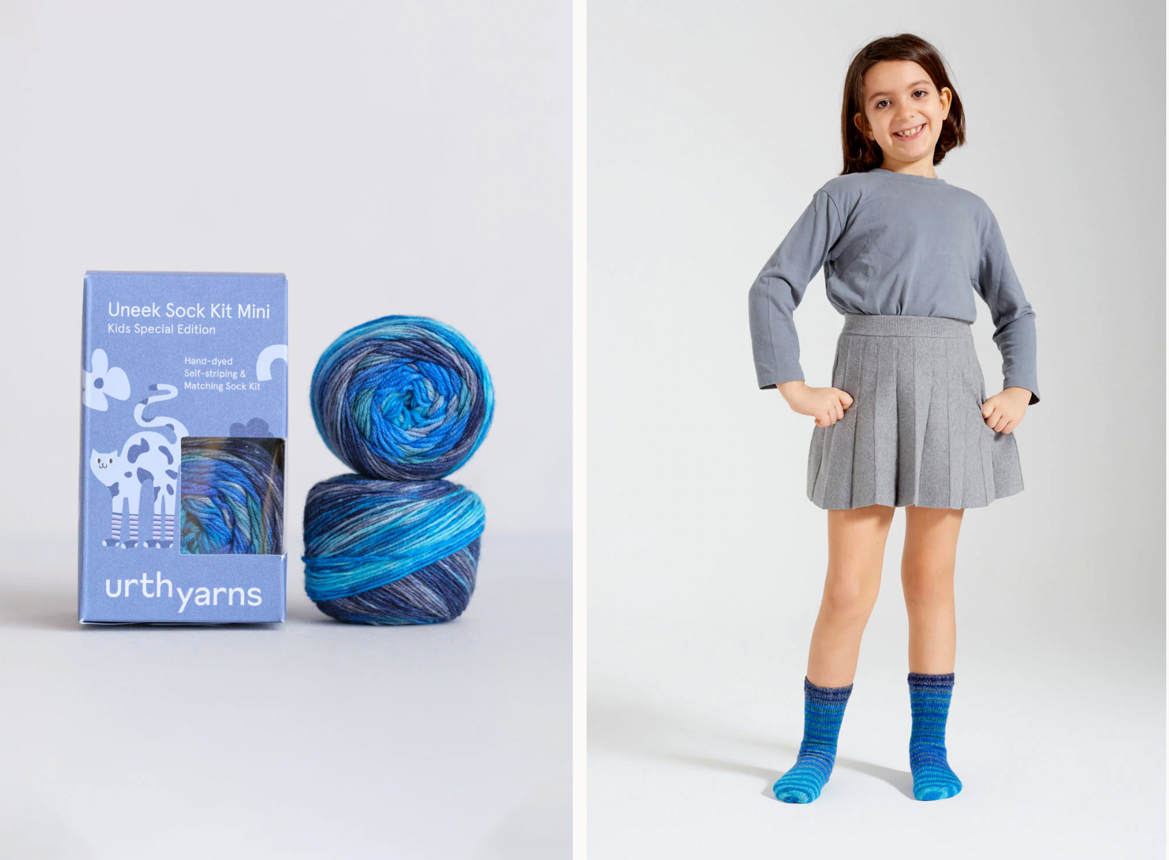 Mini Mahalle Toe Up Sock Kit